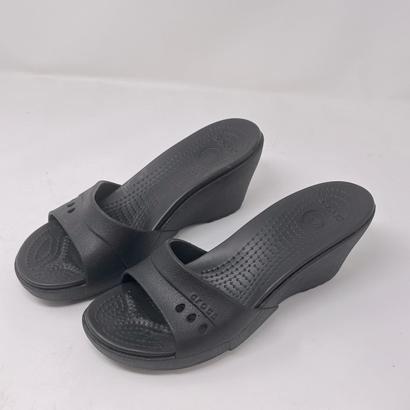 Crocs Sassari Wedges size 9 - Picture 1 of 5